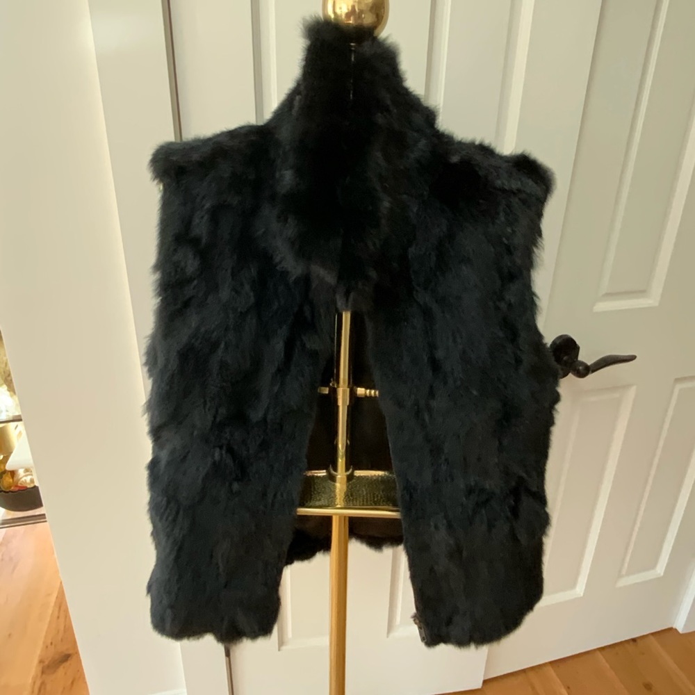 COPY - Surell Rabbit fur vest